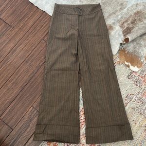 Sigal dekel capri suit pant gray plaid XS amazing suit pants.  The fabric is mag